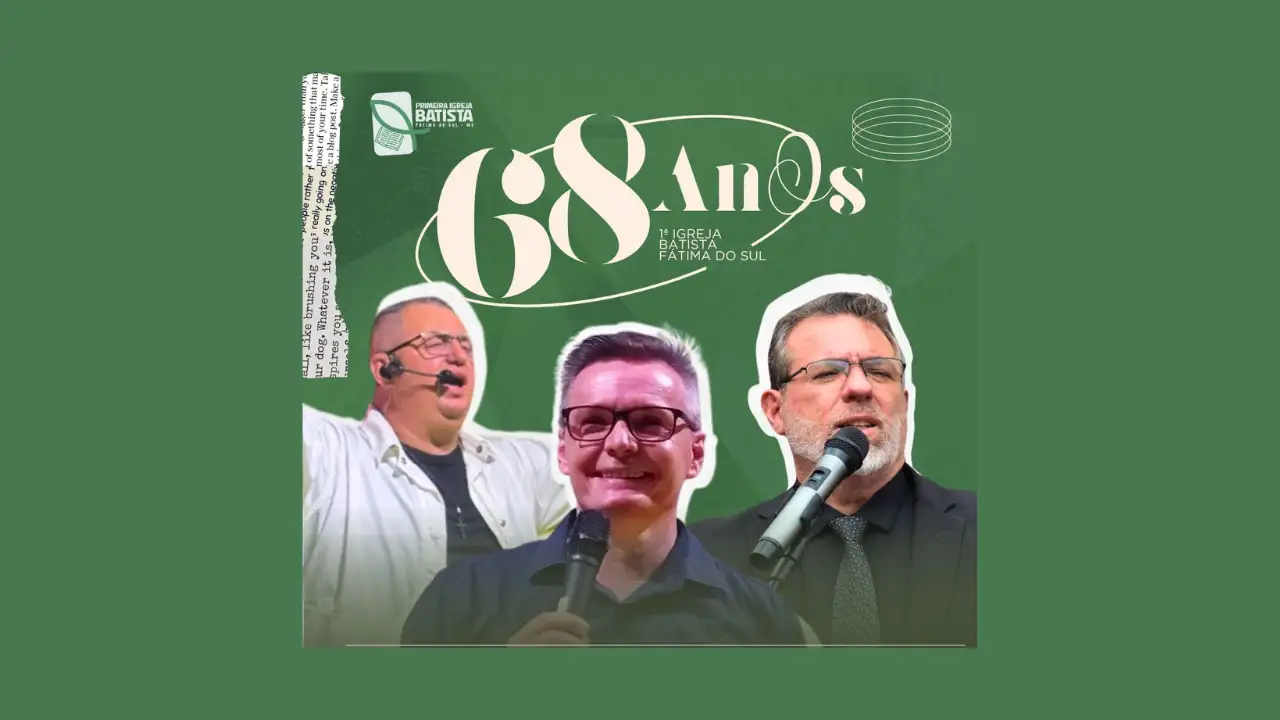 PIB de Fátima do Sul Celebra 68 Anos com Ministração do Pastor Lauro Sérgio