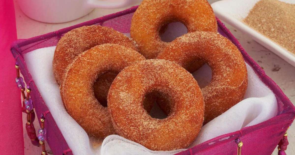 faça a versão clássica com canela e açúcar