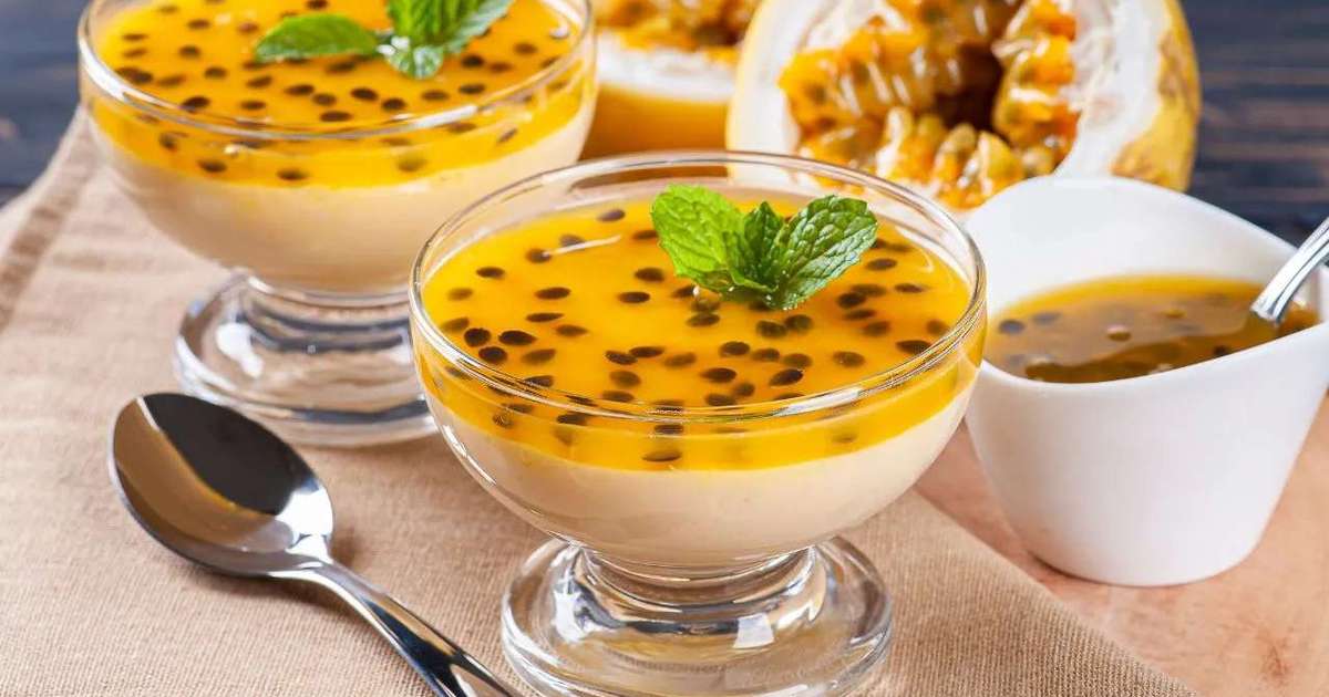 Mousse de maracujá light para se deliciar sem açúcar
