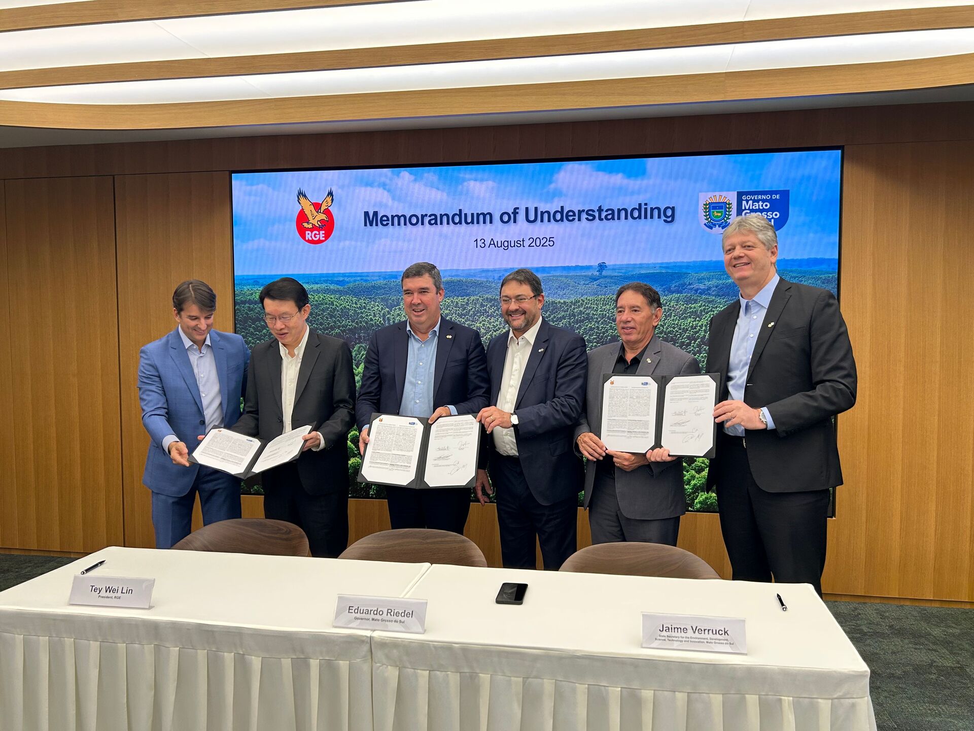 Gerson Claro e Riedel encerram missão na Ásia e projetam investimentos