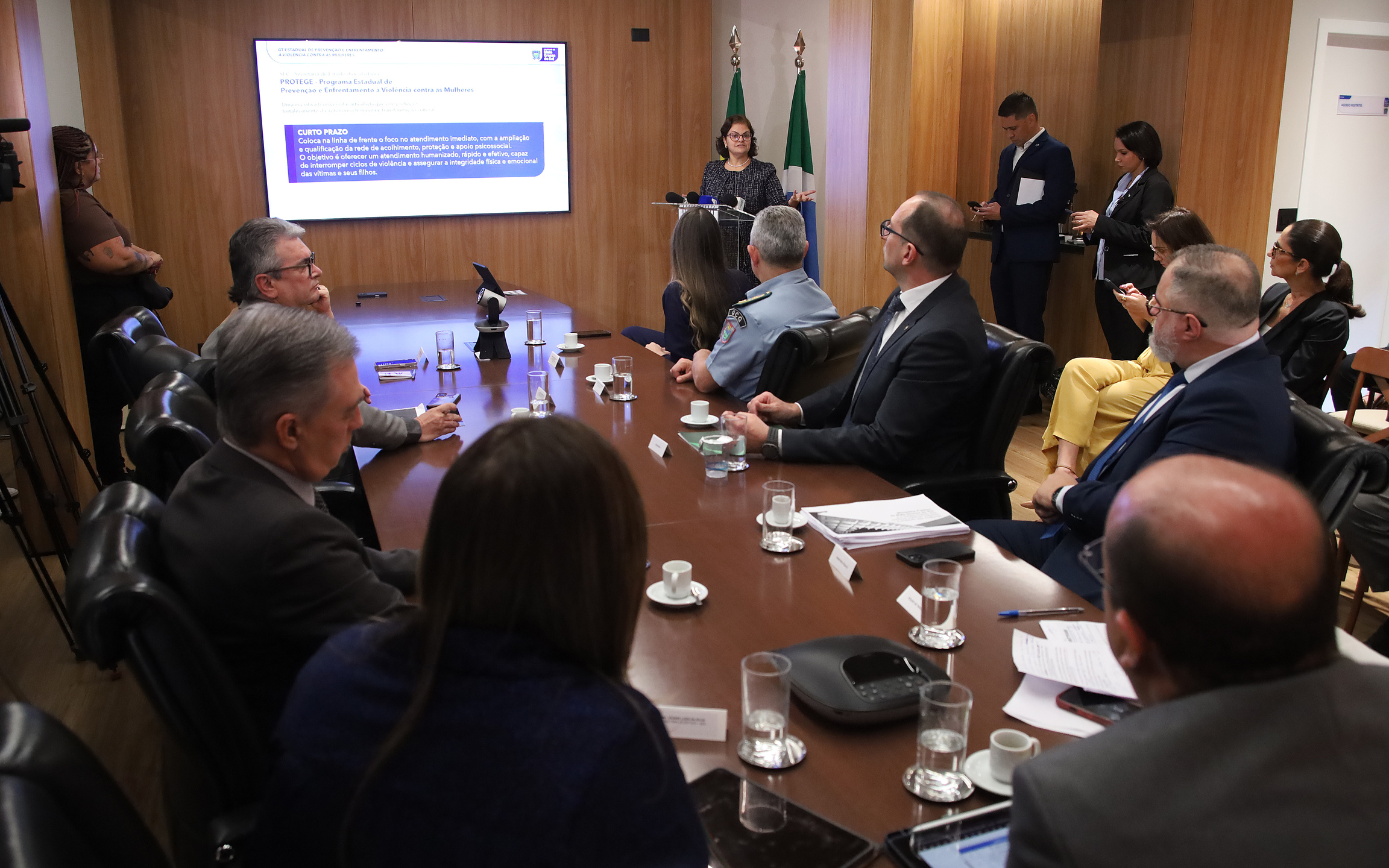 GT de enfrentamento a violência contra mulheres em MS. Foto: Álvaro Rezende