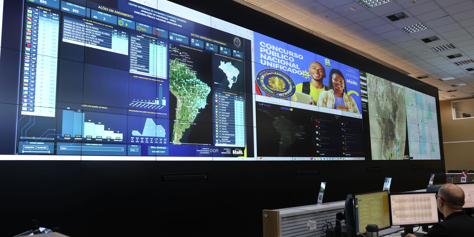 Ministra diz que medidas de segurança no CNU 2 foram eficazes