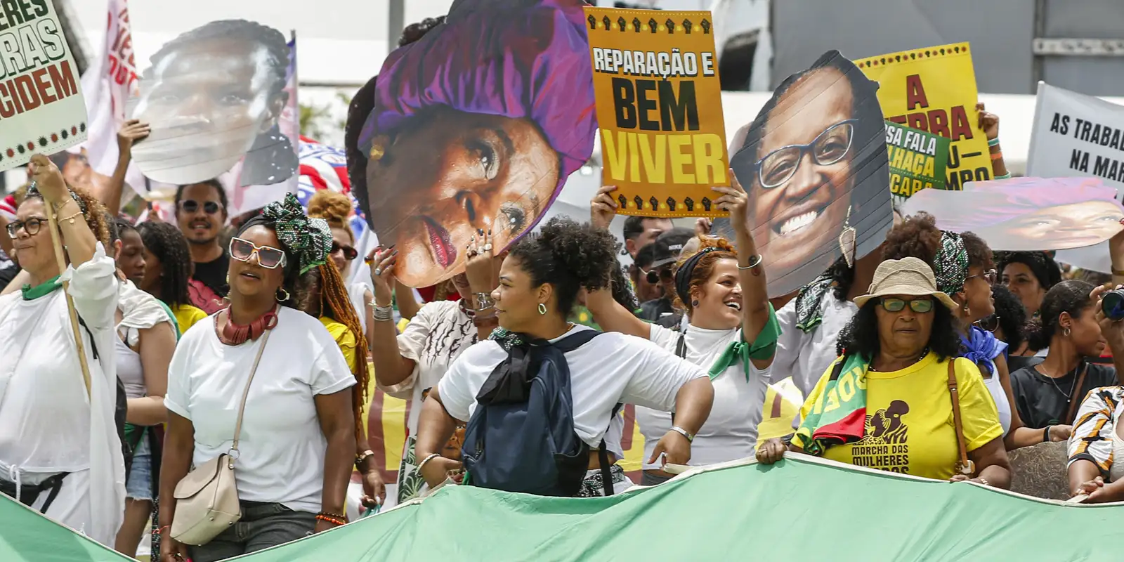 Marcha em Brasília une mulheres de todo país na luta contra o racismo