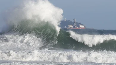 Marinha emite alerta de ressaca para o litoral do Rio no réveillon