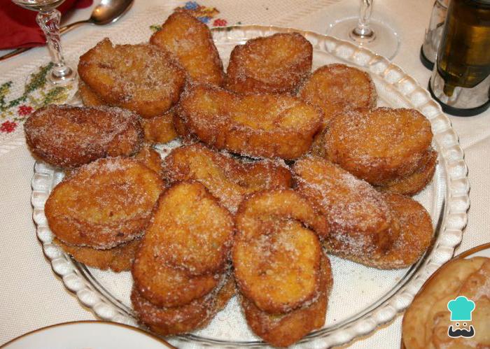 Rabanada tradicional - RECEITA DE VOVÓ