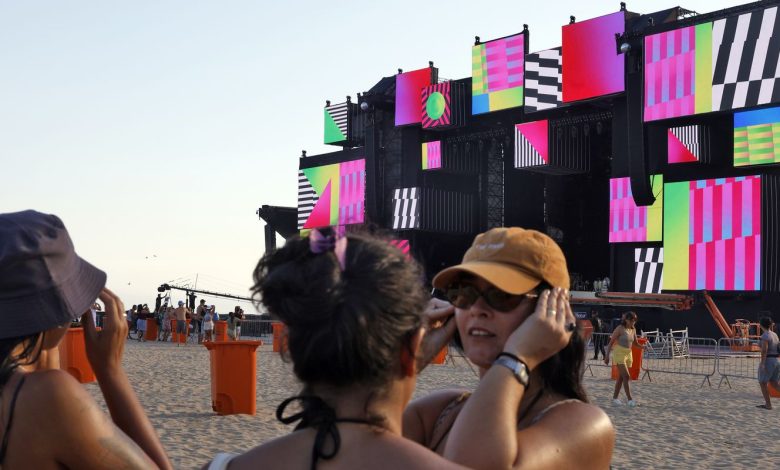 Copacabana já vive clime de expectativa para a festa da virada