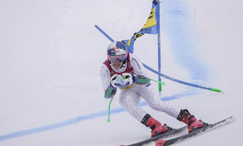 Lucas Pinheiro é prata em Copa do Mundo de Esqui Alpino, na Suíça