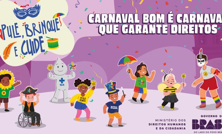 Ministério quer proteger crianças e adolecentes no carnaval