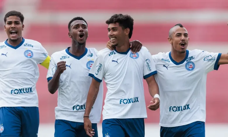Bahia goleia Inter de Limeira na estreia da Copa SP de futebol júnior