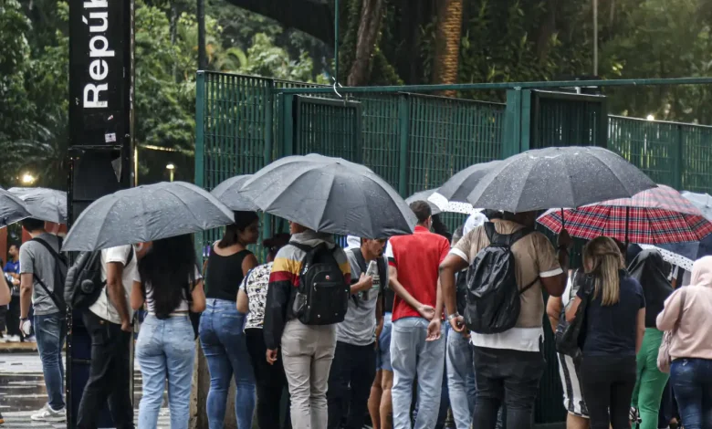 Frente fria e chuvas devem atingir São Paulo no fim de semana