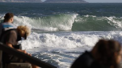 Defesa Civil confirma manutenção do alerta de ressaca em praias do Rio