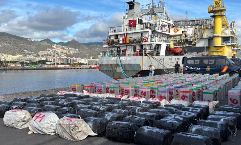 Espanha apreende cocaína a bordo de navio que fez escala no Brasil
