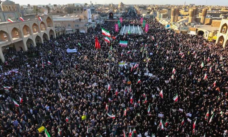 Atos pró-regime no Irã criticam distúrbios e interferência estrangeira