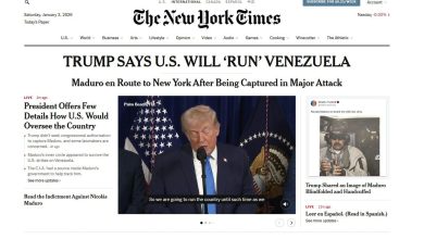 Ataque de Trump à Venezuela é ilegal e imprudente, diz New York Times