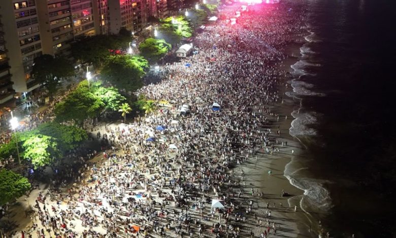 Turistas lotaram rede hoteleira de Niterói no réveillon
