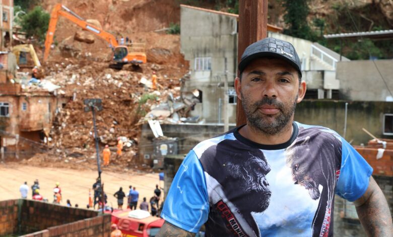 Com medo de novo deslizamento em MG, pedreiro cobra moradia digna