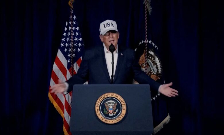 Trump justifica que ataques ao Irã são para defender norte-americanos