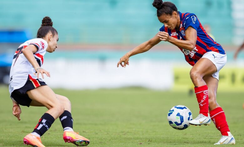 São Paulo e Bahia encerram segunda rodada do Brasileirão Feminino