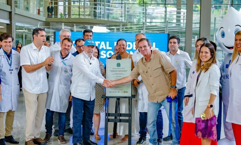 Lula inaugura pronto-socorro do Hospital Federal Cardoso Fontes no Rio