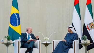 Lula se reúniu com presidente dos Emirados Árabes Unidos