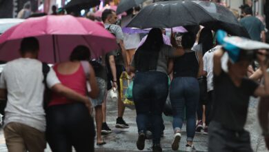 Inmet alerta para chuvas fortes no Sudeste e no Paraná