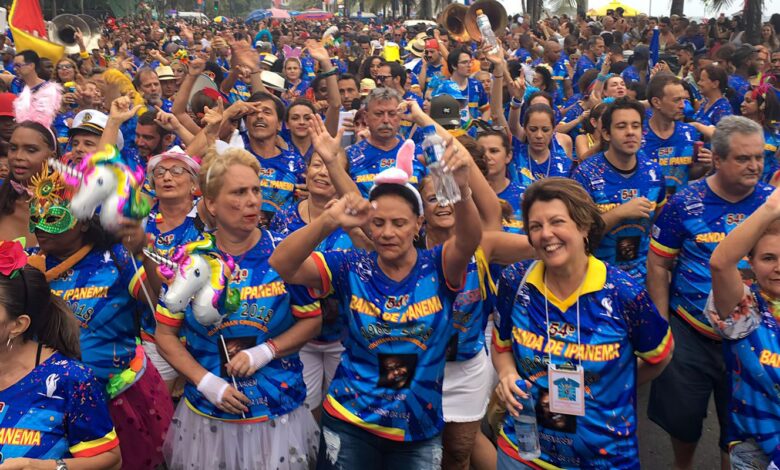 Carnaval 2026: veja a programação dos blocos de rua do Rio nesta terça