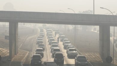 Concentração de poluentes no ar ultrapassa limites em todo o país