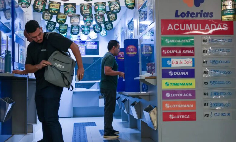 Mega-sena acumula novamente e prêmio principal vai para R$ 145 milhões