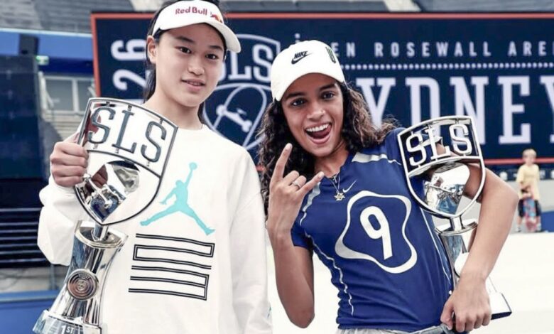 Rayssa Leal vence primeira etapa do circuito mundial de skate