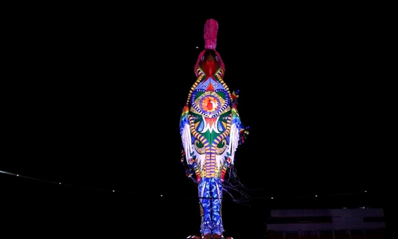 Galo Gigante homenageia Dom Helder Câmara, no Carnaval recifense