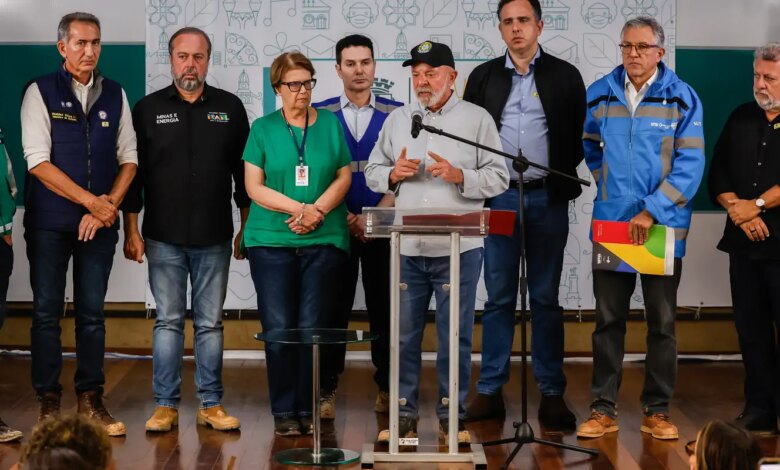 Financiamentos a desabrigados em Minas seguirão modelo do RS, diz Lula