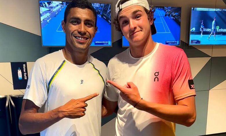 Duelo entre João Fonseca e Thiago Monteiro agita noite do Rio Open