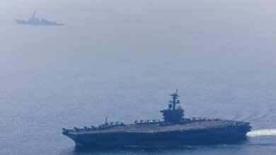 EUA nega que mísseis do Irã atingiram porta-aviões Abraham Lincoln