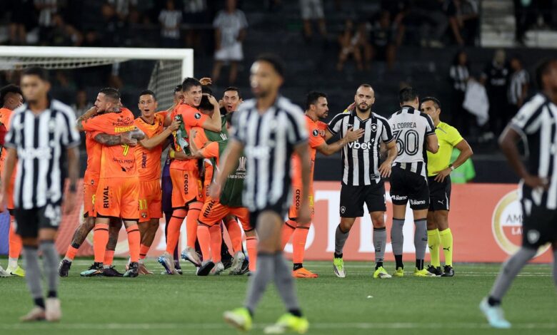 Botafogo cai para o Barcelona e fica fora da Libertadores