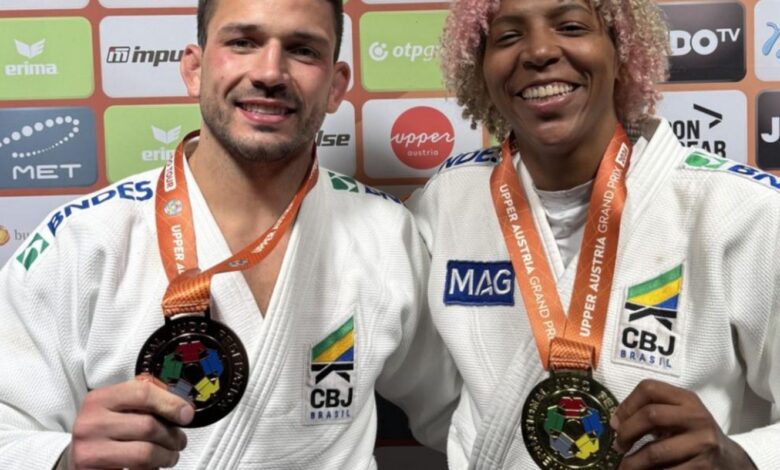 Rafaela Silva é ouro e Cargnin bronze no Grand Prix de judô da Áustria