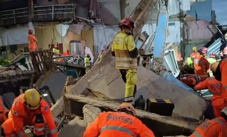 Bombeiros resgatam última vítima de escombros de lar de idosos em MG