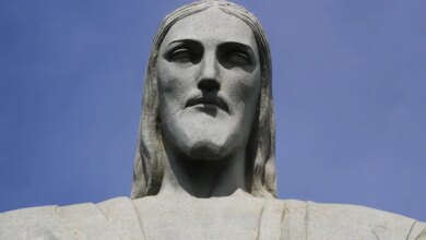 Cristo será iluminado em campanha de combate à violência de gênero