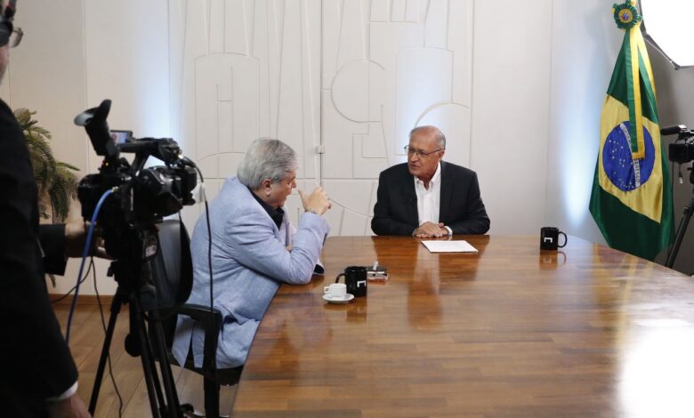 TV Brasil: Na Mesa com Datena estreia nesta terça com Geraldo Alckmin