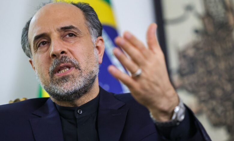 Ilusão de negociação entre EUA e Irã virou piada, diz embaixador