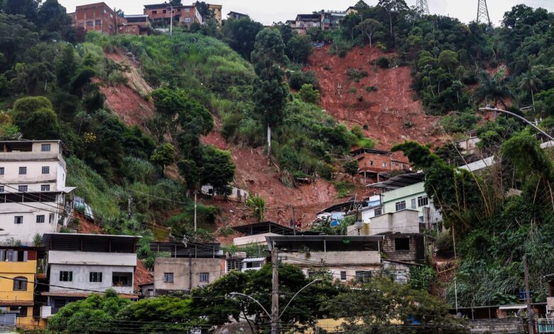 Minas Gerais tem maior área urbana em encostas íngremes no país