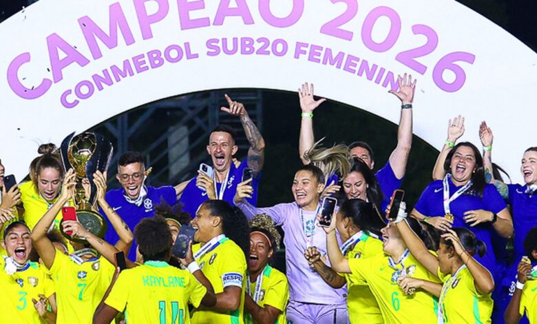 Brasil é campeão sul-americano sub-20 feminino