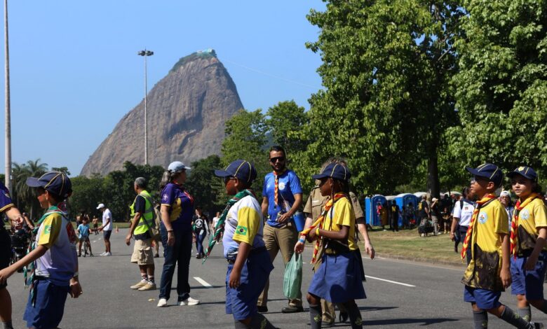 Movimento escoteiro reúne mais de 4 mil pessoas em evento no Rio