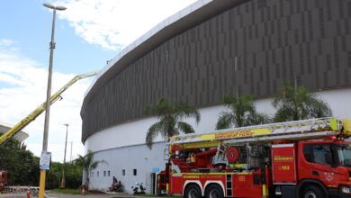 Defesa Civil do Rio interdita parte do Velódromo atingido por incêndio