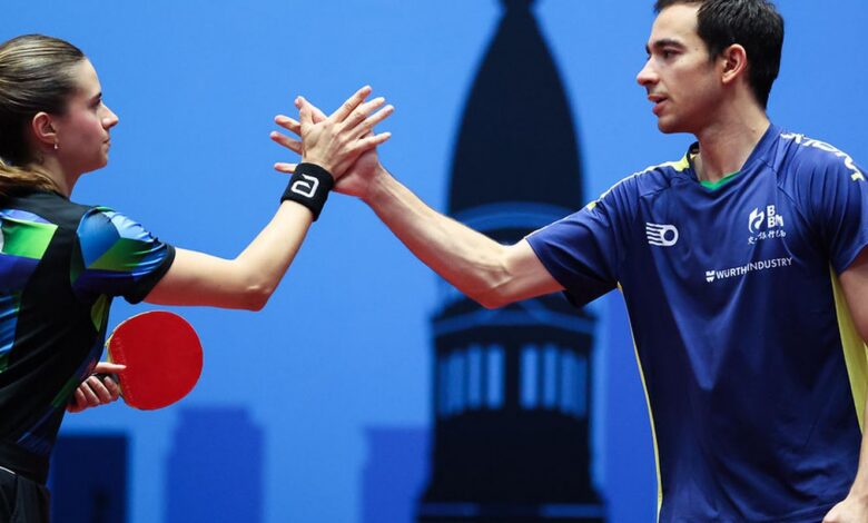 Tênis de mesa: Brasil sai na frente no Mundial por equipes em Londres