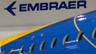 Embraer registra aumento de 22% em pedidos no primeiro trimestre