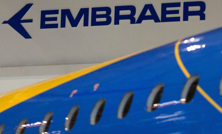 Embraer registra aumento de 22% em pedidos no primeiro trimestre