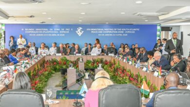Países do Atlântico Sul defendem região livre de guerra e arma nuclear