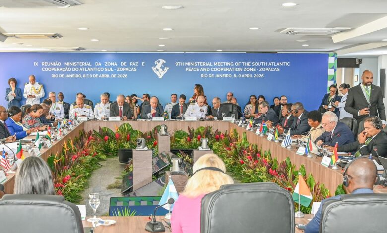 Países do Atlântico Sul defendem região livre de guerra e arma nuclear