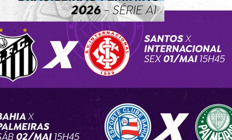 TV Brasil transmite jogos do Brasileirão Feminino nesta sexta e sábado