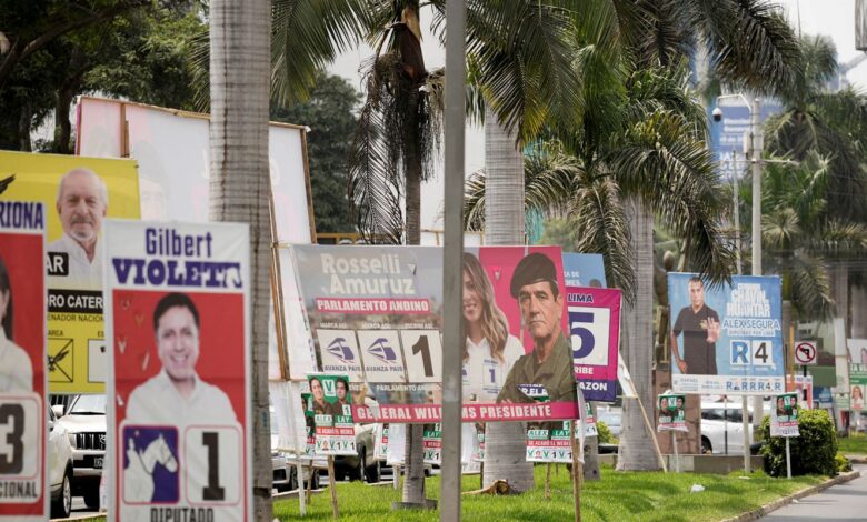 Peru vai às urnas com 35 candidatos presidenciais e resultado incerto
